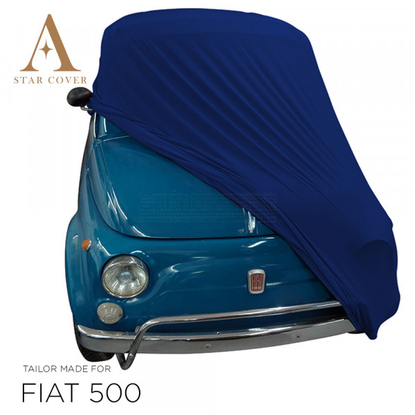 Fiat 500 Autohoes - Maatwerk - Blauw