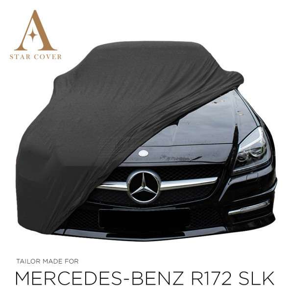 Mercedes-Benz SLK SLC R172 Indoor Autohoes - Maatwerk - Zwart