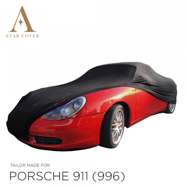 Porsche 911 996 1998-2004 zonder Aerokit  Autohoes - Maatwerk - Zwart