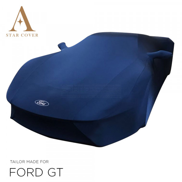 OEM Originele Ford GT Indoor Autohoes - Spiegelzakken - Blauw