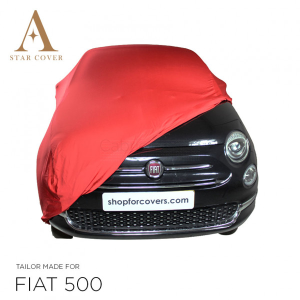 Fiat 500 500C Autohoes - Maatwerk - Rood