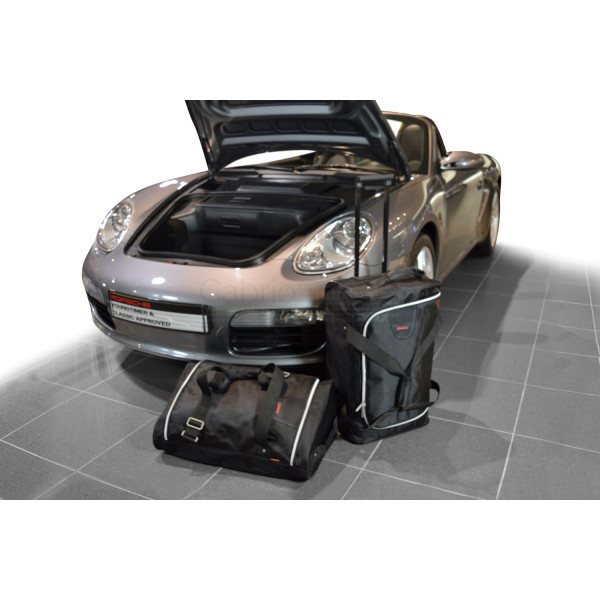 Porsche Cayman / Boxster (987) 2004-2012 Car-Bags reistassenset (2WD + 4WD zonder CD wisselaar)