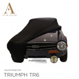 Triumph TR4 TR6 Autohoes - Maatwerk - Zwart