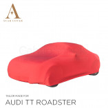 Audi TT 8N Roadster Indoor Autohoes - Maatwerk - Rood