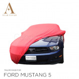 Ford Mustang V 2005-2014  Indoor Autohoes - Rood