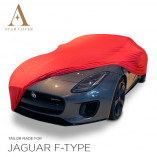 Jaguar F-type Convertible Indoor  Autohoes - Maatwerk - Rood