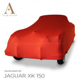 Jaguar XK150 Indoor  Autohoes - Maatwerk - Rood
