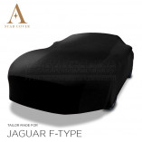 Jaguar F-type Convertible Indoor Autohoes - Maatwerk - Zwart