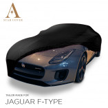 Jaguar F-type Convertible Indoor Autohoes - Maatwerk - Zwart