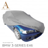 BMW 3 Serie Cabrio E46 Indoor Autohoes - Maatwerk - Zilvergrijs