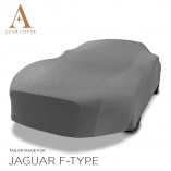 Jaguar F-type Convertible Indoor Autohoes - Maatwerk - Zilvergrijs