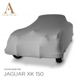 Jaguar XK150 Indoor Autohoes - Maatwerk - Zilvergrijs