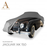 Jaguar XK150 Indoor Autohoes - Maatwerk - Zilvergrijs