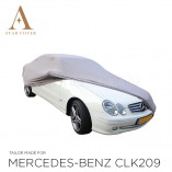 Mercedes-Benz CLK A209 Indoor Autohoes - Maatwerk - Zilvergrijs