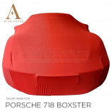 Porsche Boxster 718 Indoor Autohoes - Rood