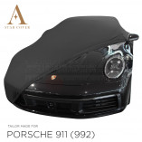Porsche 911 992 zonder Aerokit Autohoes - Maatwerk - Zwart