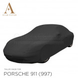 Porsche 911 997 2005-2011 met Aerokit  Autohoes - Maatwerk - Zwart