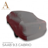Saab 9-3 YS3F Cabrio Indoor Autohoes - Maatwerk - Zilvergrijs