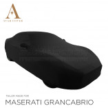 Maserati GranCabrio Indoor Autohoes - Spiegelzakken - Zwart