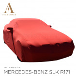 Mercedes-Benz SLK R171 Autohoes - Maatwerk - Spiegelzakken - Rood