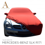 Mercedes-Benz SLK R171 Autohoes - Maatwerk - Spiegelzakken - Rood