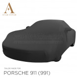 Porsche 911 991 2011-2018 Aerokit Indoor Autohoes - Spiegelzakken - Zwart