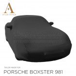 Porsche Boxster 981 Indoor Autohoes - Spiegelzakken