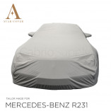 Mercedes-Benz R231 SL Outdoor Autohoes - Star Cover - Militair Khaki - Spiegelzakken