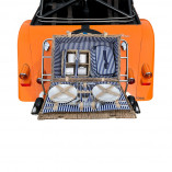Cabrio picknickmand voor 4 personen 55 x 37 x 21 cm 
