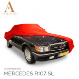 Mercedes-Benz R107 SL Autohoes - Maatwerk - Rood