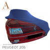 Peugeot 205 Cabrio Indoor Autohoes - Maatwerk - blauw