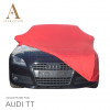 Audi TT 8J Roadster Indoor Autohoes - Maatwerk - Rood