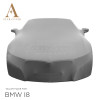 BMW i8 Roadster Indoor Autohoes - Spiegelzakken - Grijs
