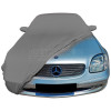 Mercedes-Benz SLK R170 Indoor Autohoes - Maatwerk - Spiegelzakken - Grijs