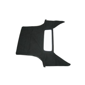 Ferrari Mondial Spider (1980-1993) fabric hood with zippered in PVC Window
