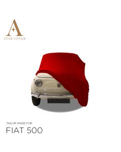 Fiat 500 Autohoes - Maatwerk - Rood
