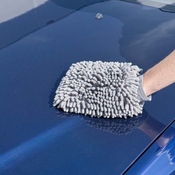 Luxe microvezel washandschoen – Zachte reiniging van topkwaliteit