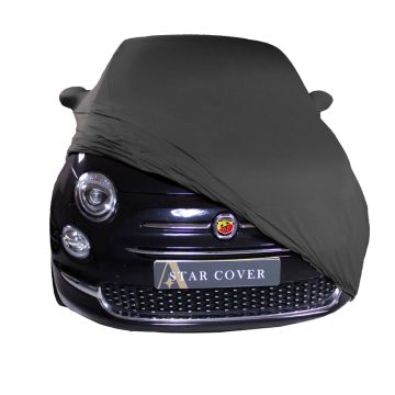 Abarth 500C Indoor Autohoes - Spiegelzakken