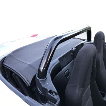 Toyota MR2 Roadster RVS Rolbeugel TTE Style PIANO BLACK 1999-2007